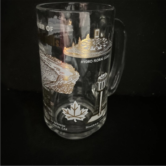 Vintage Souvenir Niagara Falls Beer Glass - Picture 5 of 5